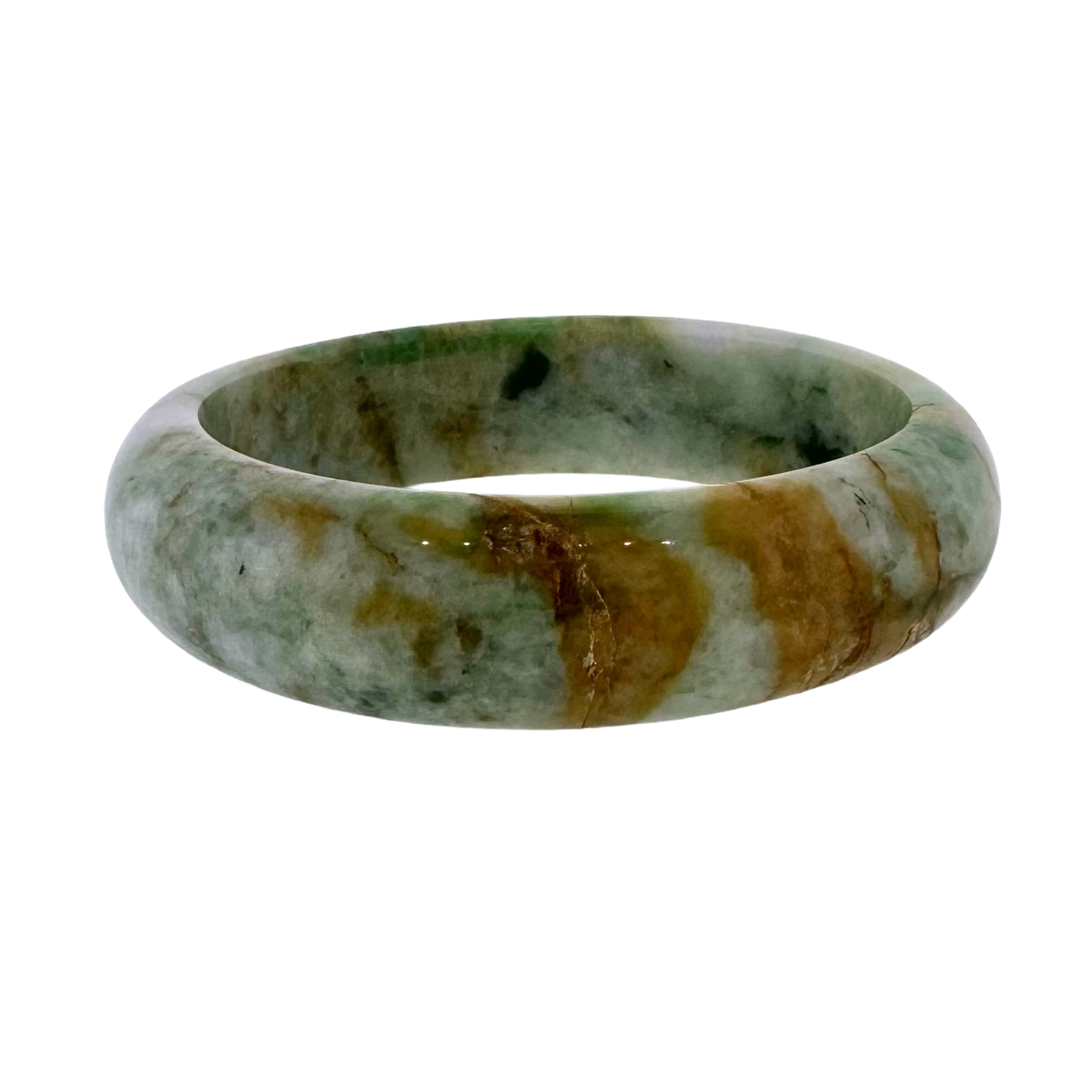 Estate Jadeite Bangle Bracelet