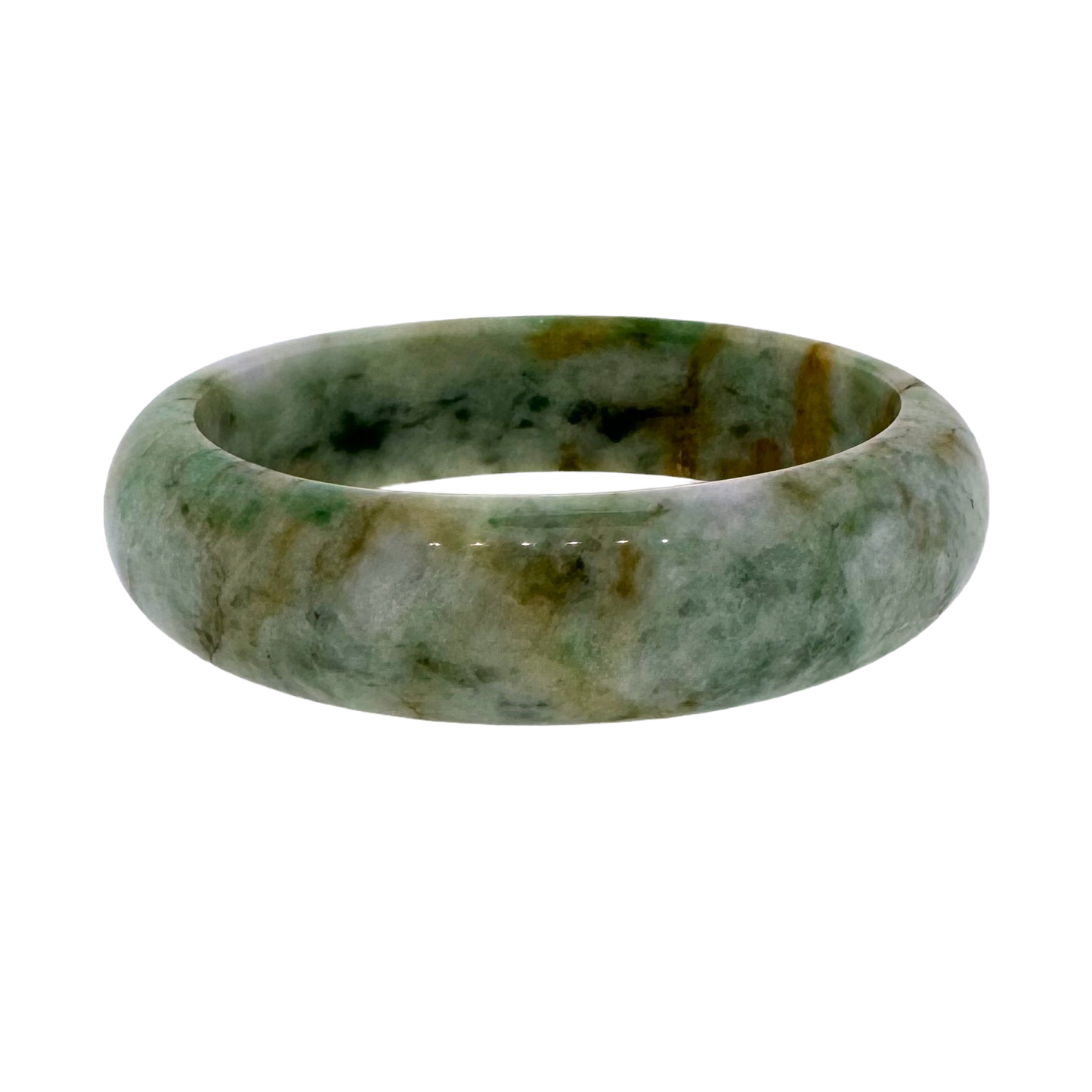 Estate Jadeite Bangle Bracelet