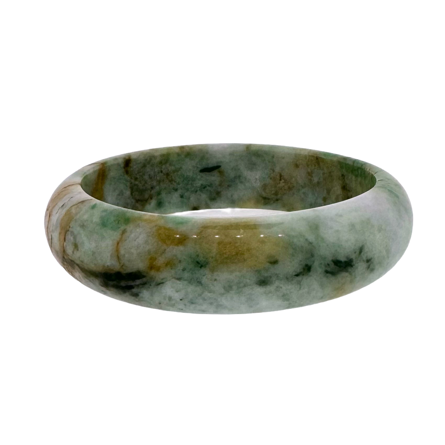 Estate Jadeite Bangle Bracelet