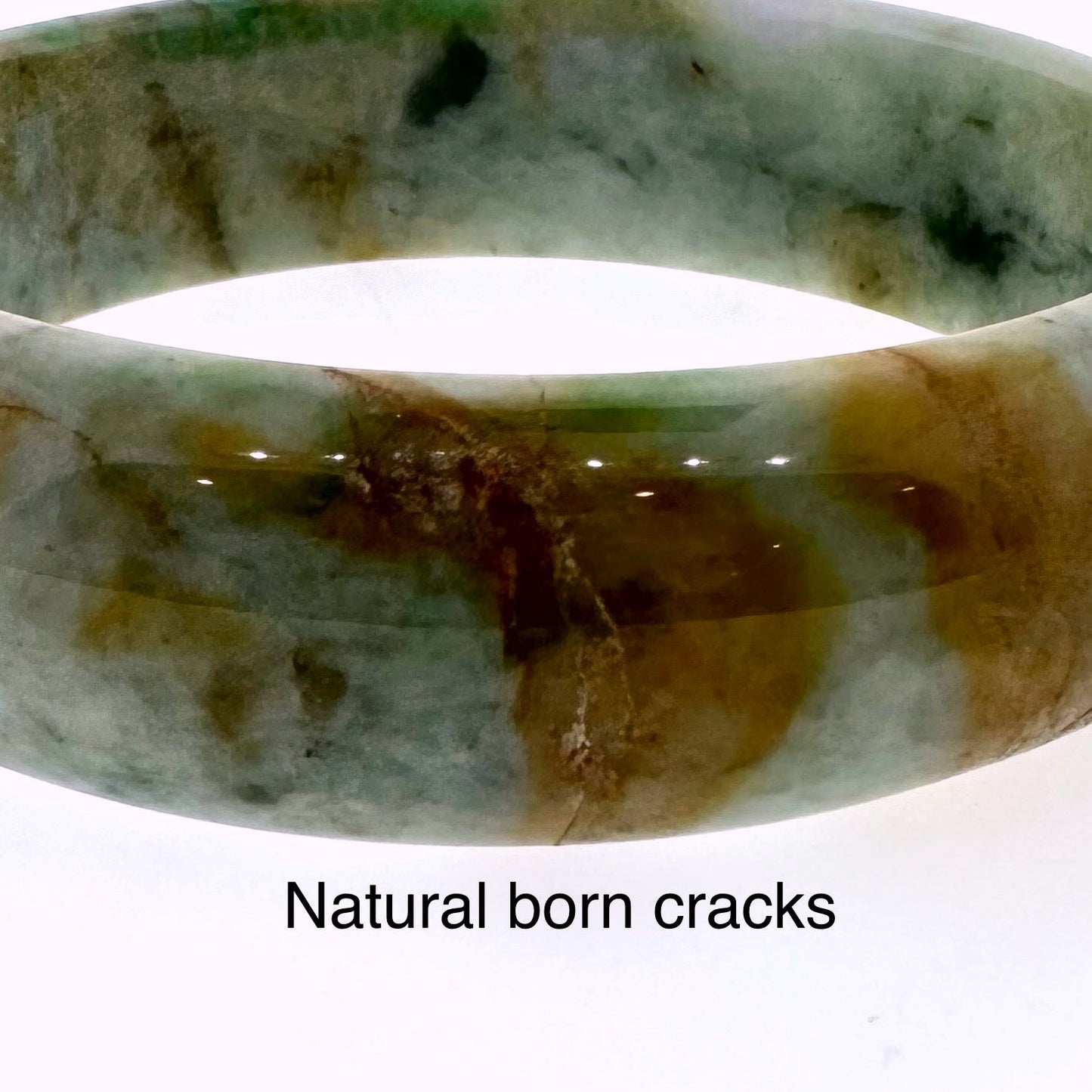 Estate Jadeite Bangle Bracelet