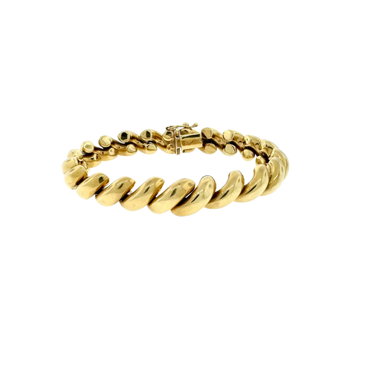 Estate 14k + San Marco Bracelet