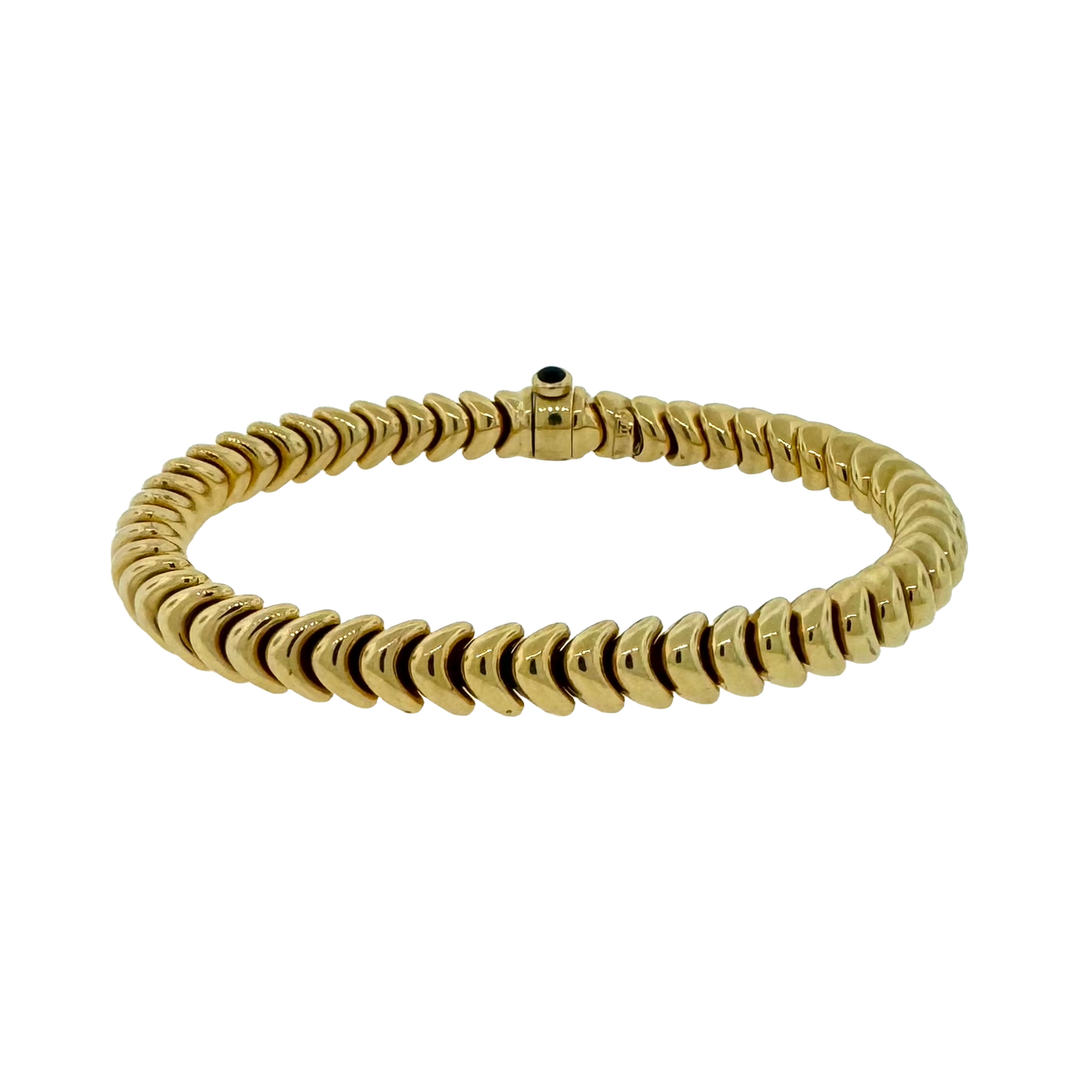 Estate Chiampesan 18k Fancy Link Bracelet