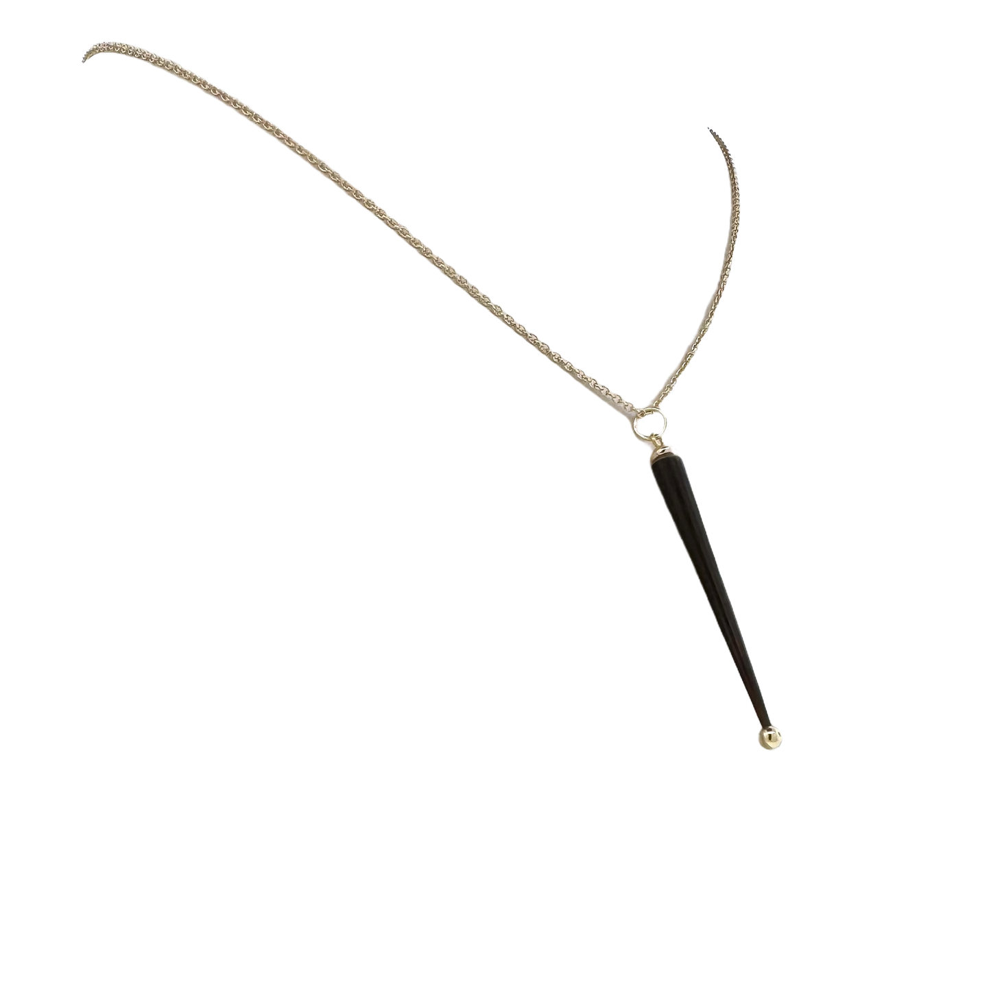 14k + Porcupine Quill Necklace