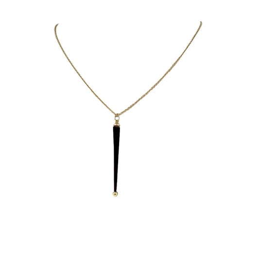 14k + Porcupine Quill Necklace